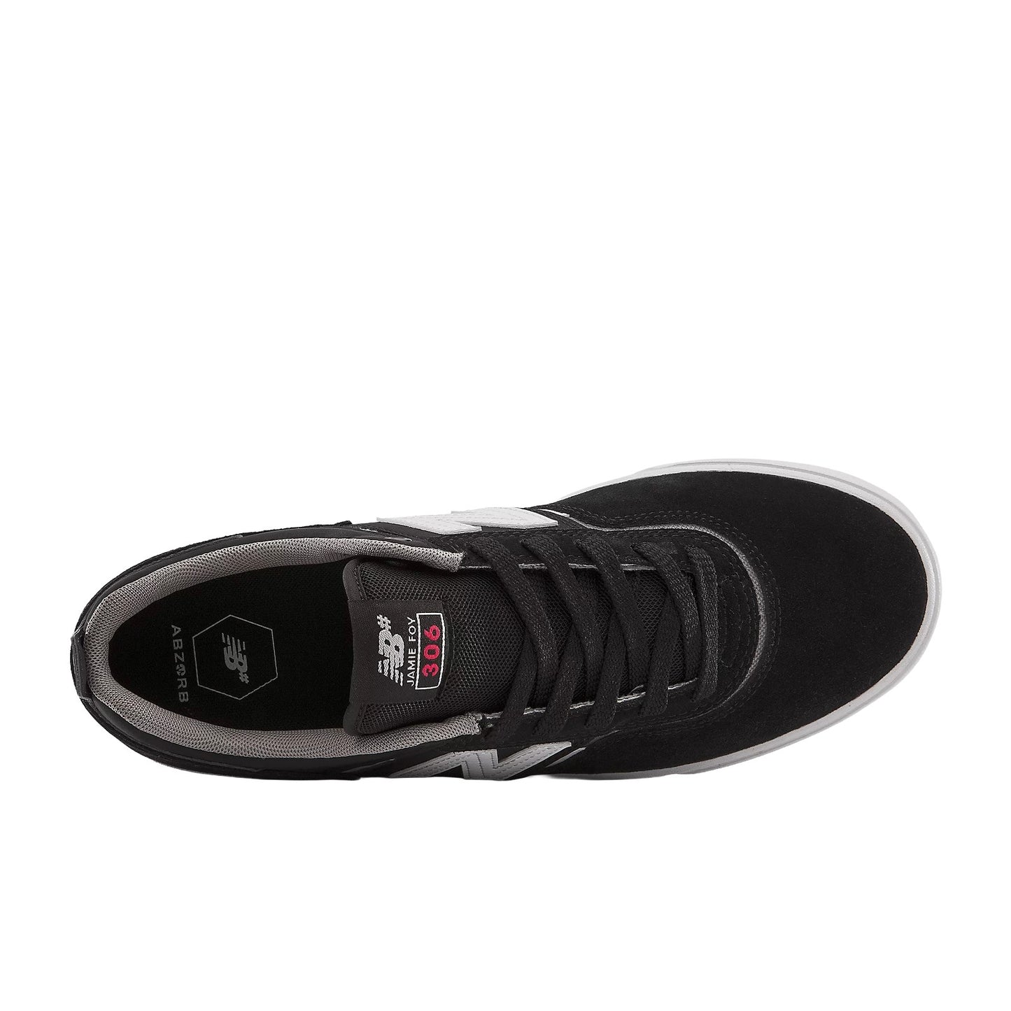 NEW BALANCE MENS NUMERIC 306 SHOE CRYOVR BLACK/WHITE