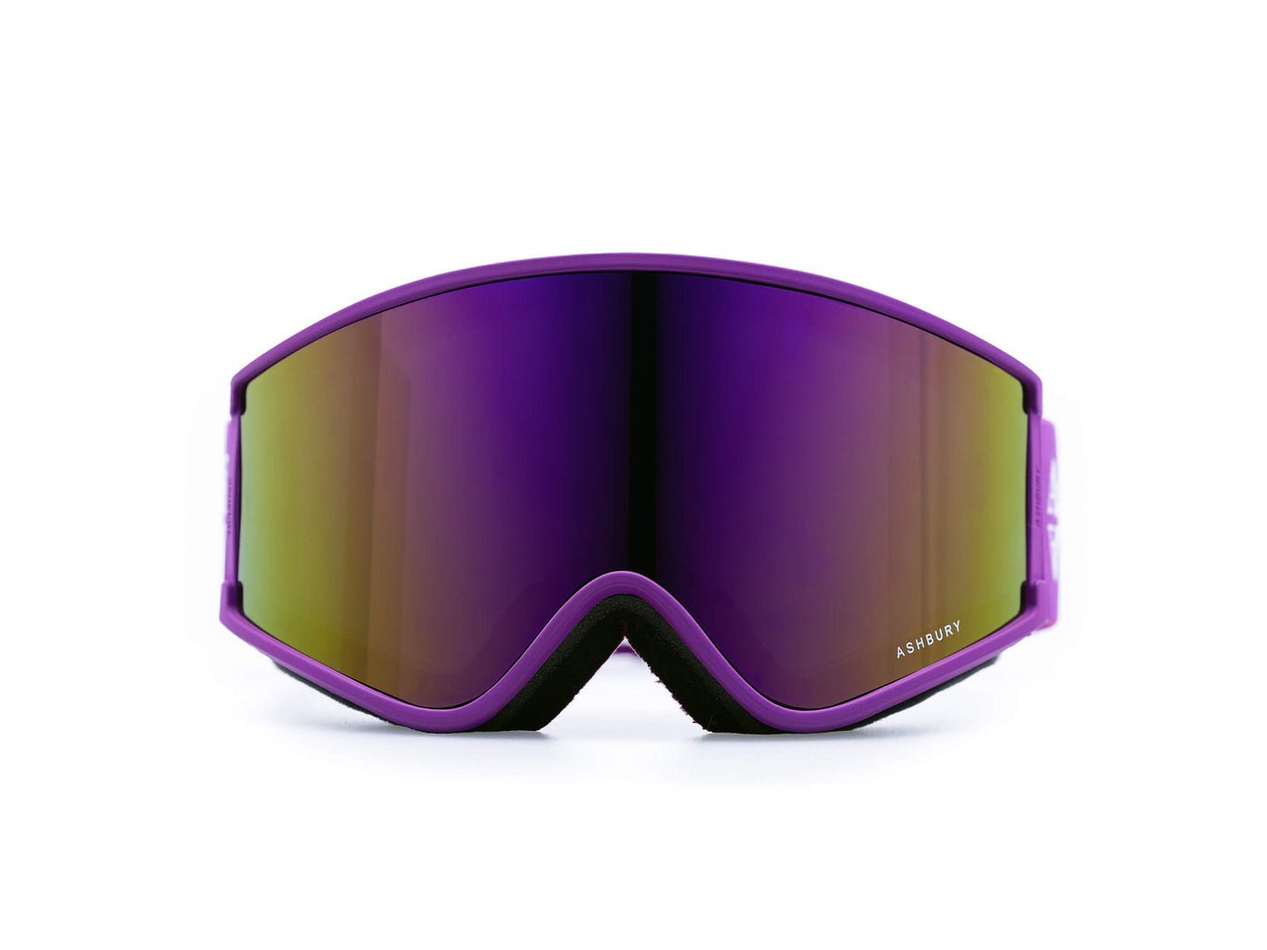 2026 ASHBURY A12 GGL REIGN w/ PURPLE MIRROR LENS + YLW