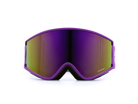 2026 ASHBURY A12 GGL REIGN w/ PURPLE MIRROR LENS + YLW