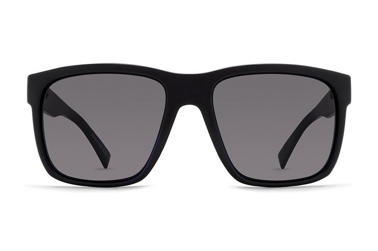 VONZIPPER MAXIS BLACK GLOSS SUNGLASSES w/ VNTG GRY LENS