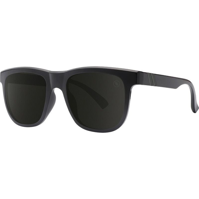 BLENDERS SENDER SHADOW CRUISE SUNGLASSES GLOSS BLACK w/ BLACK PLR LENS