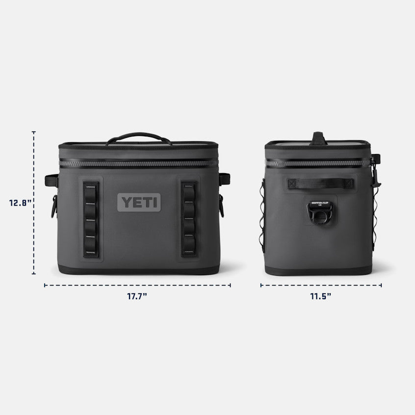YETI HOPPER FLIP 18 SOFT COOLER CHARCOAL