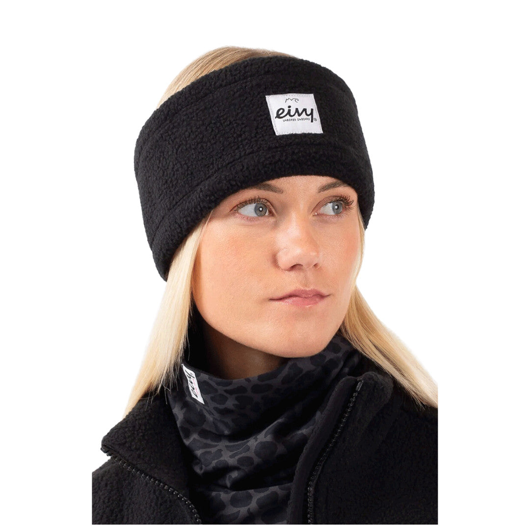 2024 EIVY WMNS THROWBACK SHERPA HEADBAND BLACK