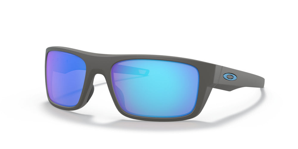 OAKLEY DROP POINT MATTE DARK GRY SUNGLASSES w/ PRIZM SAPPHIRE IRIDIUM LENS
