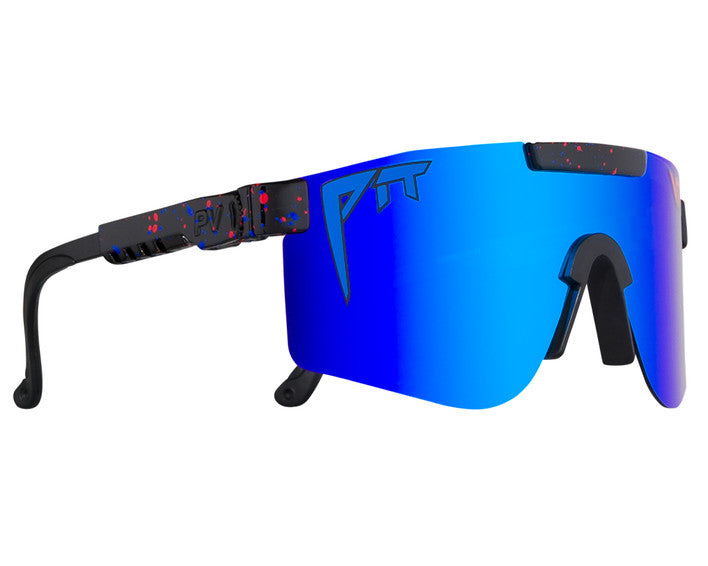 PIT VIPER THE ABSOLUTE LIBERTY DOUBLE WIDE POLARIZED SUNGLASSES