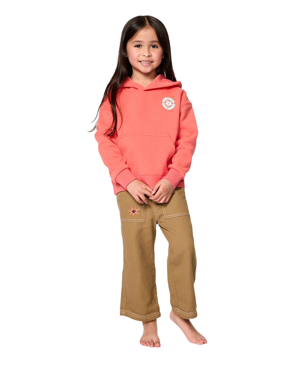 RIP CURL LITTLE GIRLS LUXE SURF PO HOODY FA25 3156