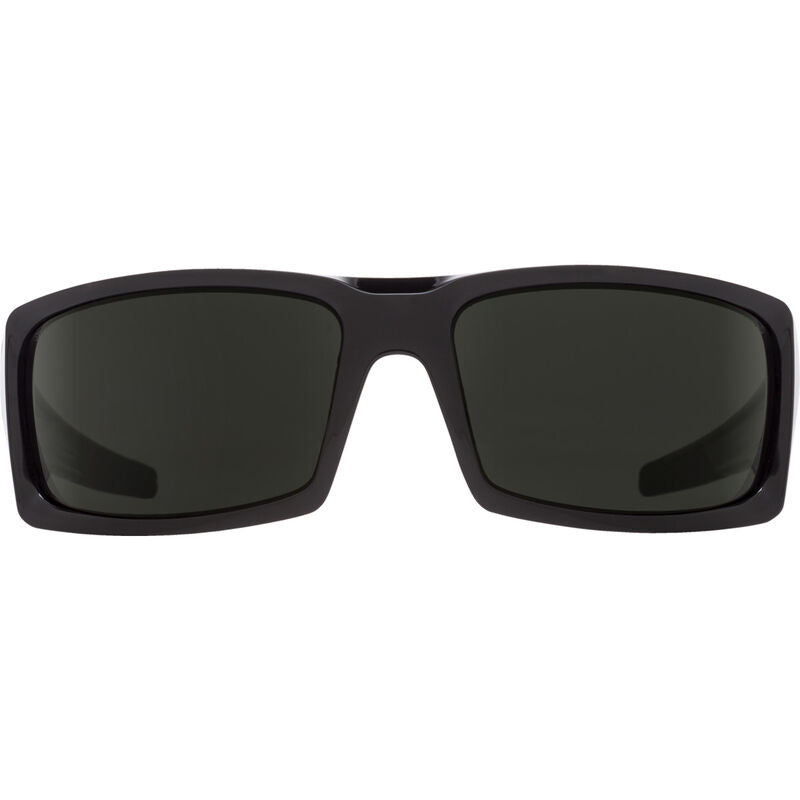SPY GENERAL BLACK SUNGLASSES w/ HAPPY GRY GRN