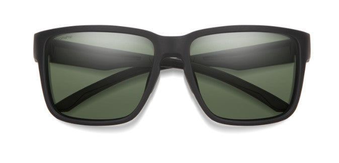 SMITH EMERGE MATTE BLACK SUNGLASSES w/ CP PLR GRY GRN