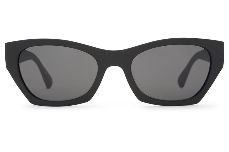 VONZIPPER STRAY BLACK GLOSS SUNGLASSES w/ GRY LENS