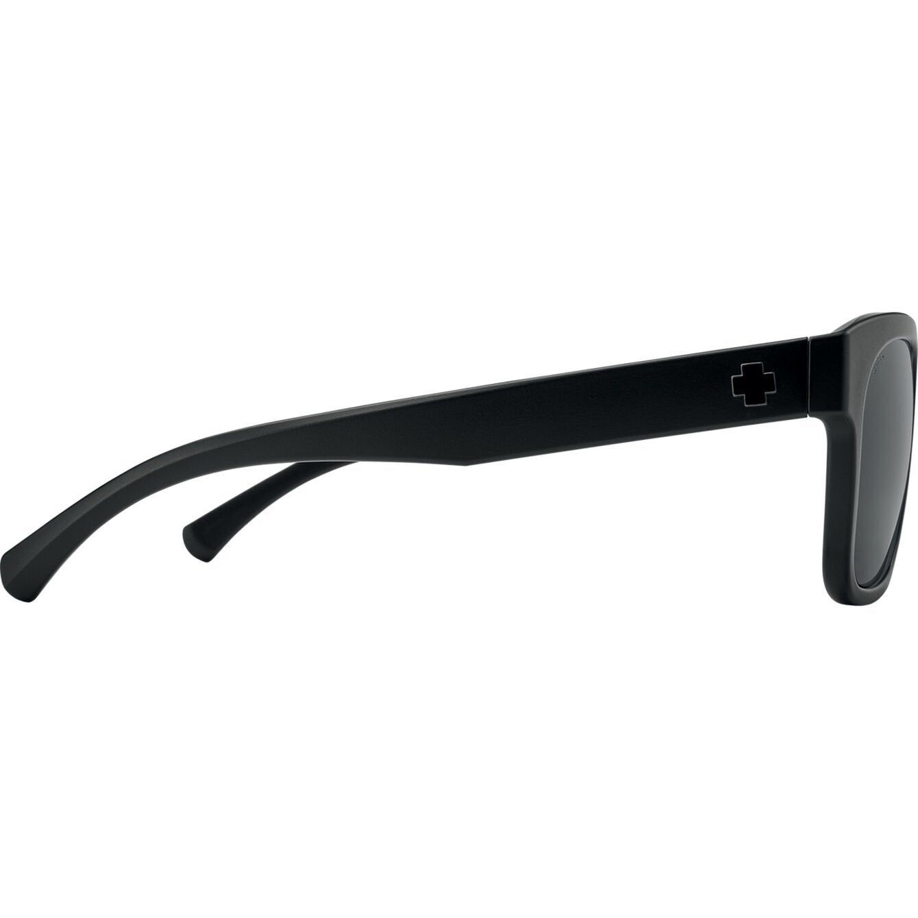 SPY CROSSWAY BLACK SUNGLASSES w/ GRY PLR