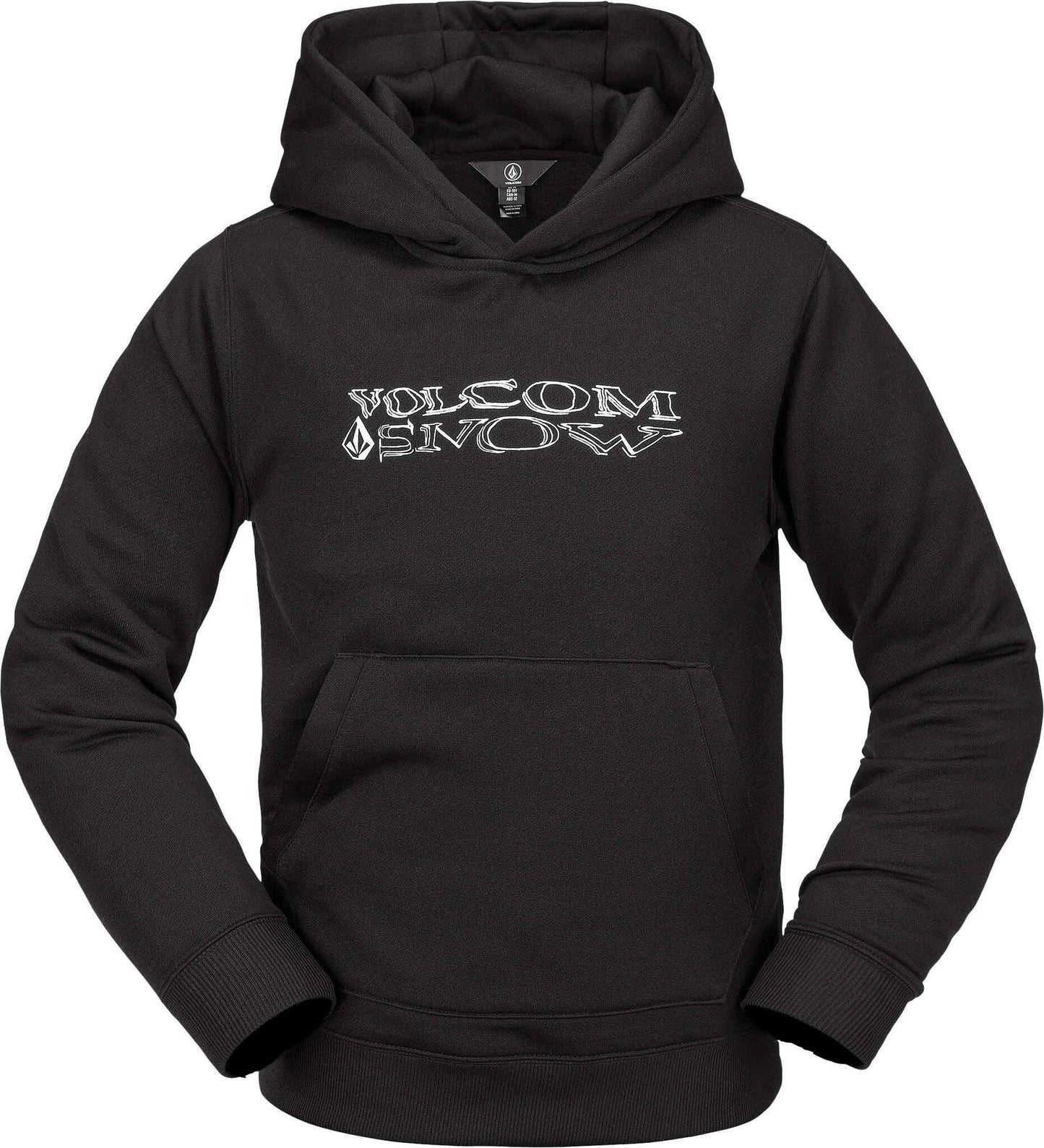 VOLCOM BOYS HYDRO FLEECE PO HOODY HO25 BLK