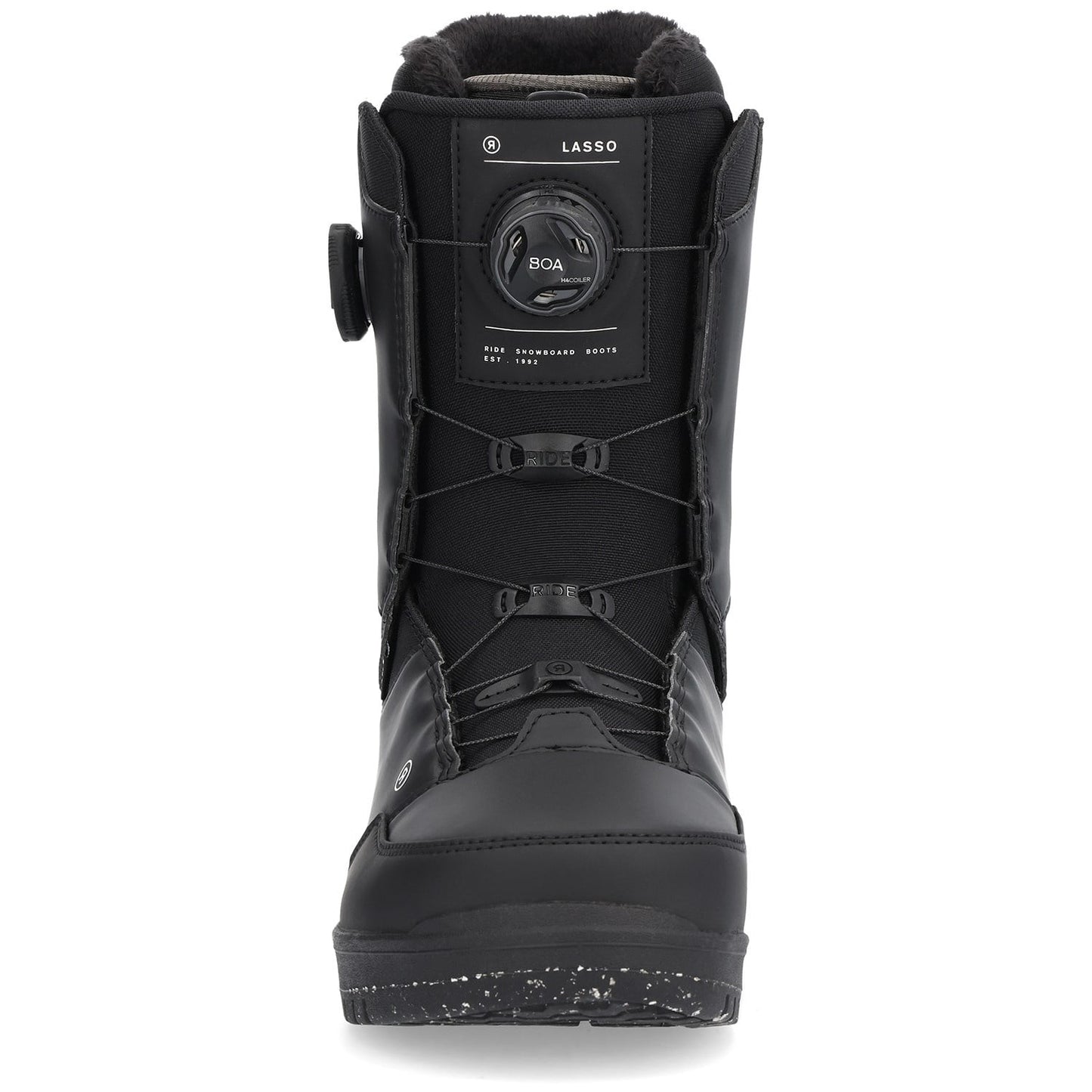 2026 RIDE LASSO SNOWBOARD BOOTS BLACK