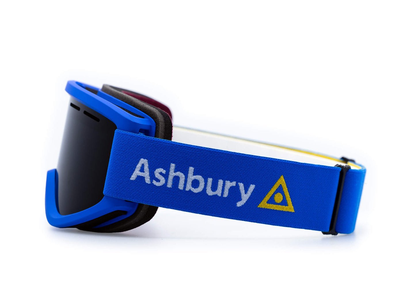 2026 ASHBURY WARLOCK GGL GREETER w/ DARK SMOKE LENS + YLW