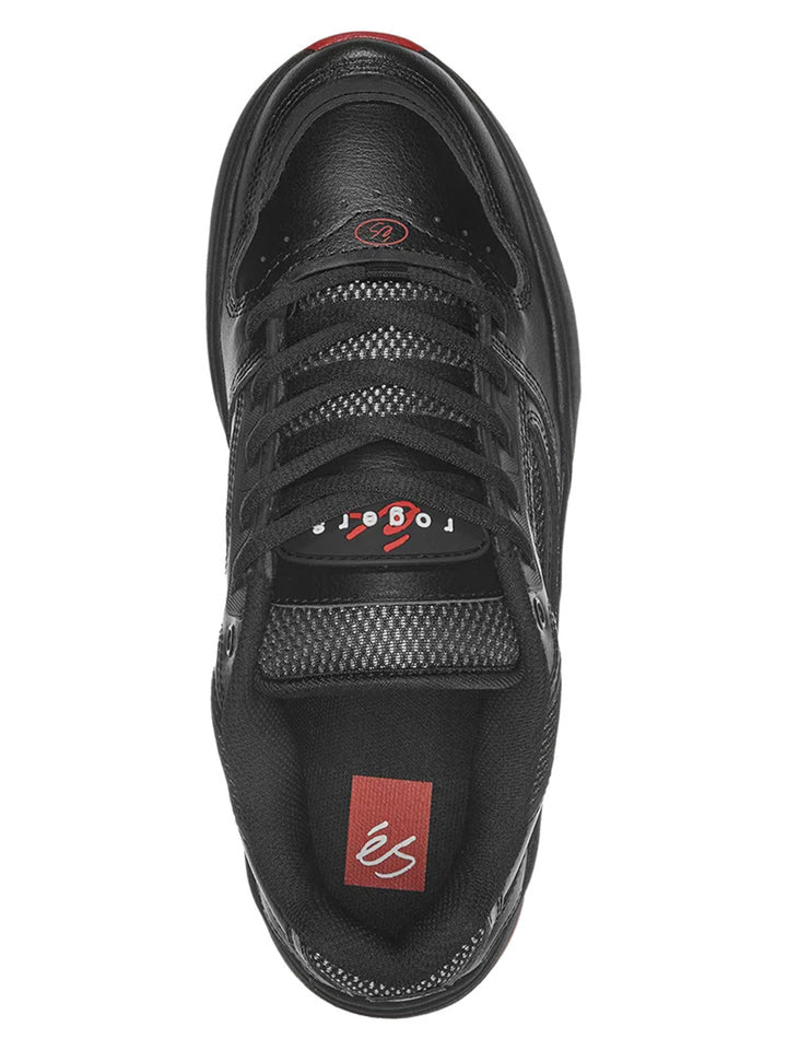 ES MENS TJ ROGERS SHOES SP26 BLACK/RED