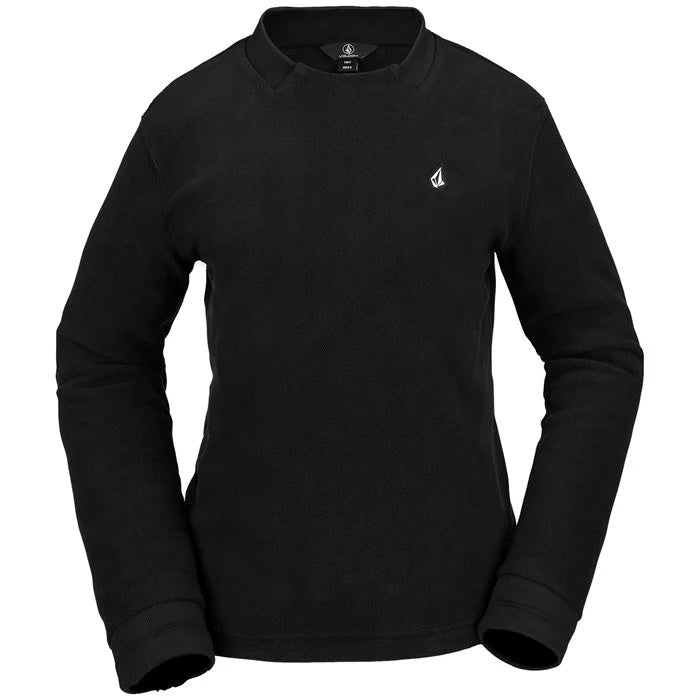 2024 VOLCOM WMNS POLAR FLEECE CREW BLACK