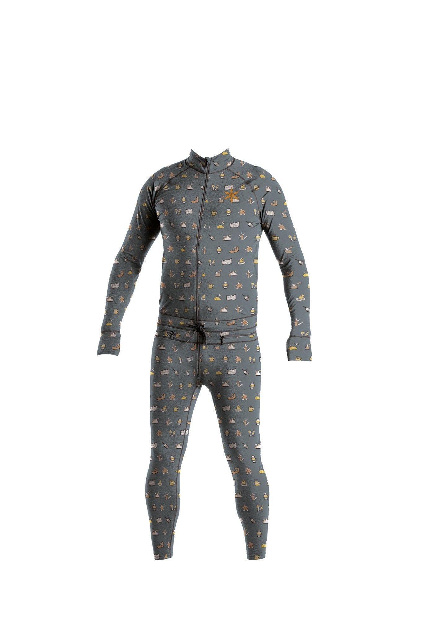 2023 AIRBLASTER HOODLESS NINJA SUIT GREY CAMP