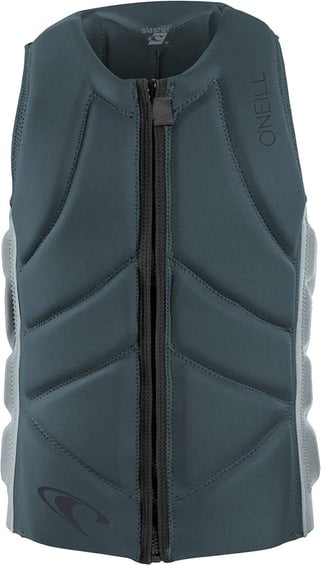2022 O'NEILL MENS SLASHER FULL-ZIP COMP VEST CADETBLU/COOLGRY
