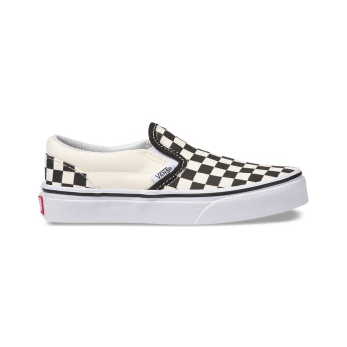 VANS YOUTH CLASSIC SLIP ON SHOE FA21 CHBD CHBD BLKWH