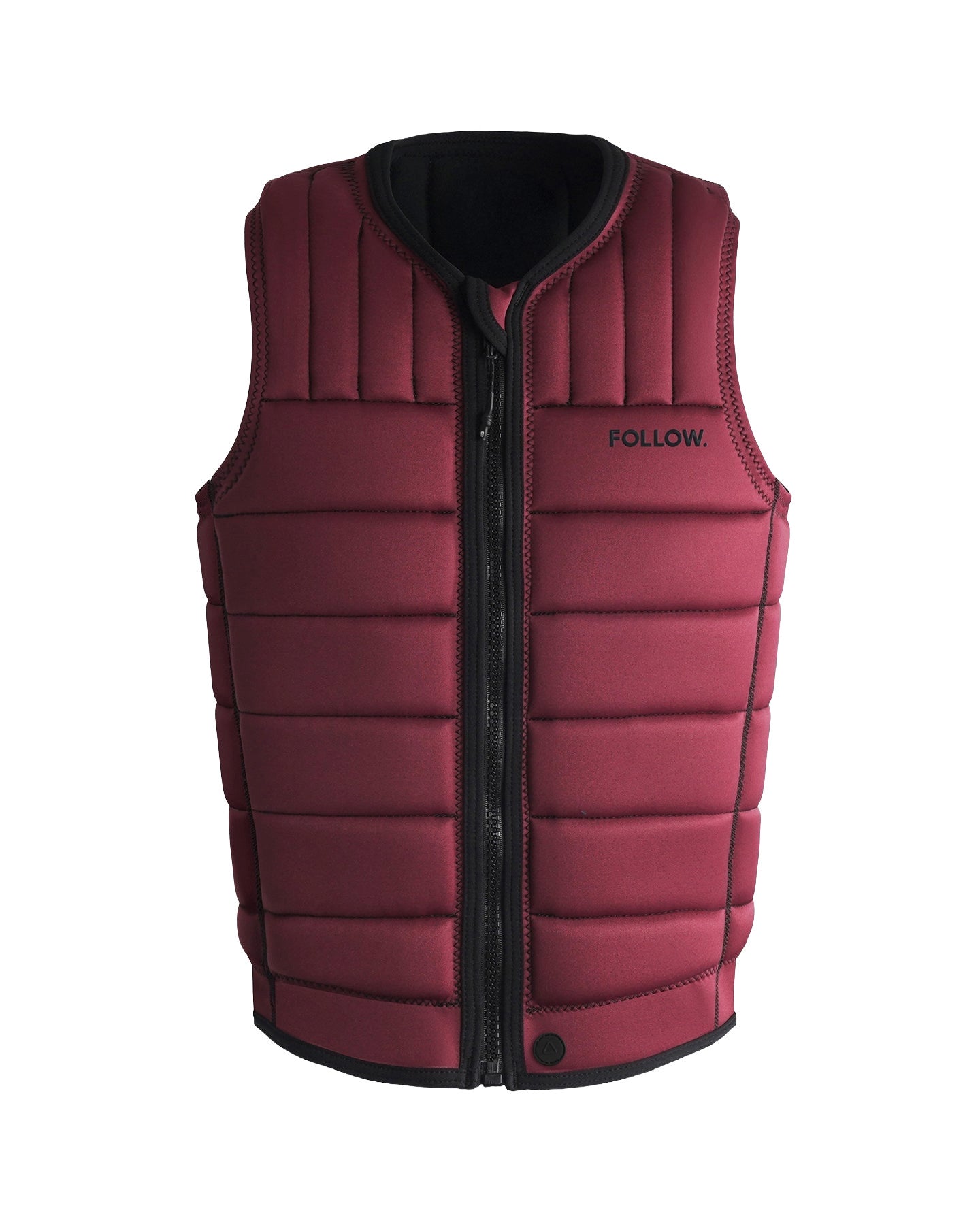 2026 FOLLOW MENS TOTAL VEST MAROON