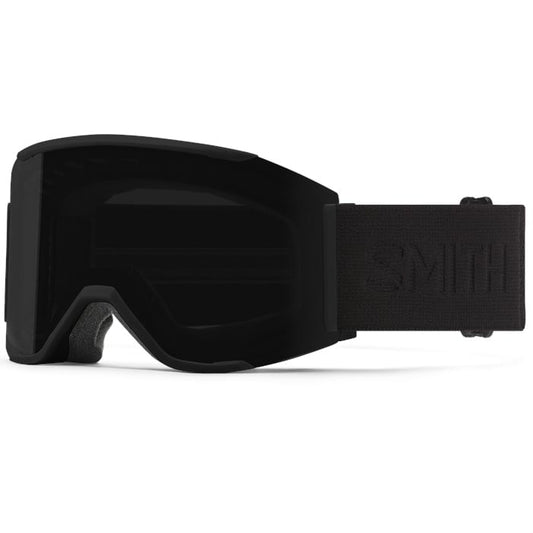 2026 SMITH SQUAD MAG LOW BRIDGE GGL BLKOUT W/ CP SUN BLK + CP STRM BLU SNSR MRR