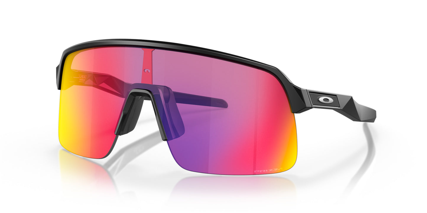 OAKLEY SUTRO LITE MATTE BLK SUNGLASSES W/PRIZM ROAD LENS