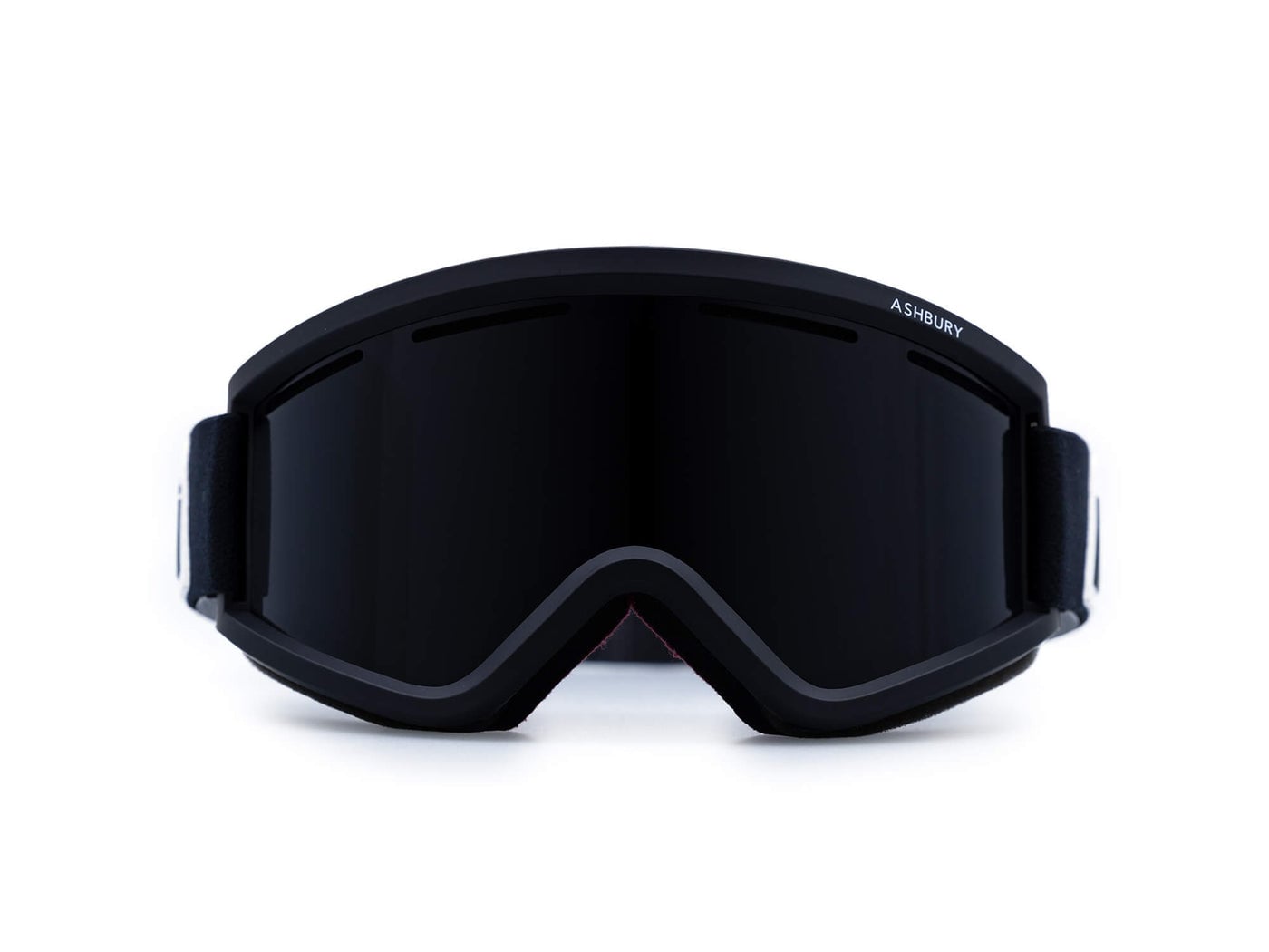 2026 ASHBURY BLACKBIRD GGL BLK TRI w/ DK SMOKE LENS + YLW