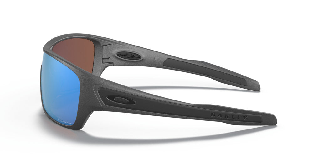 OAKLEY TURBINE ROTOR STEEL SUNGLASSES w/ PRIZM DEEP WATER PLR LENS