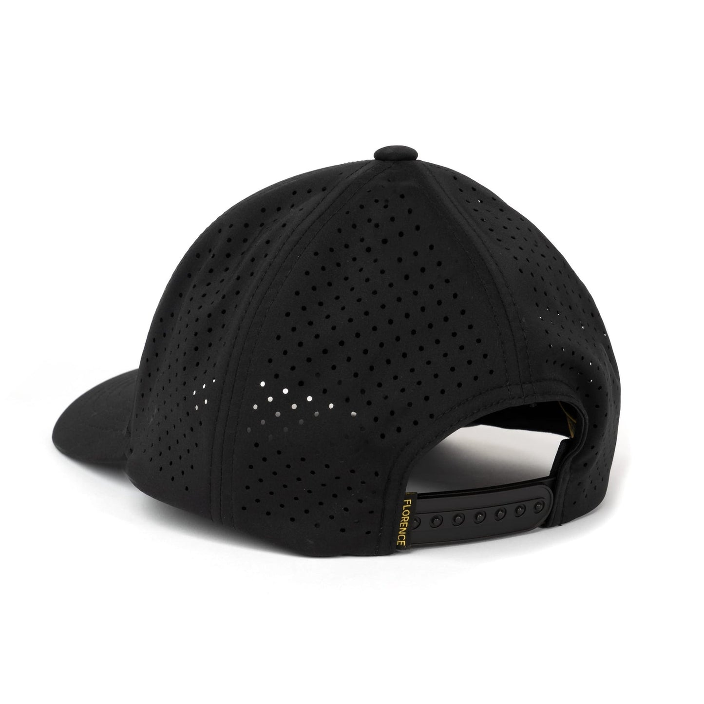 FLORENCE MENS AIRTEX TRUCKER HAT SP26 BLACK