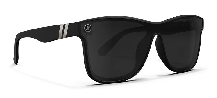 BLENDERS MILLENIA X2 NOCTURNAL MATTE BLACK SUNGLASSES w/ SMOKE PLR LENS