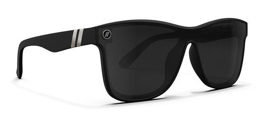 BLENDERS MILLENIA X2 NOCTURNAL MATTE BLACK SUNGLASSES w/ SMOKE PLR LENS