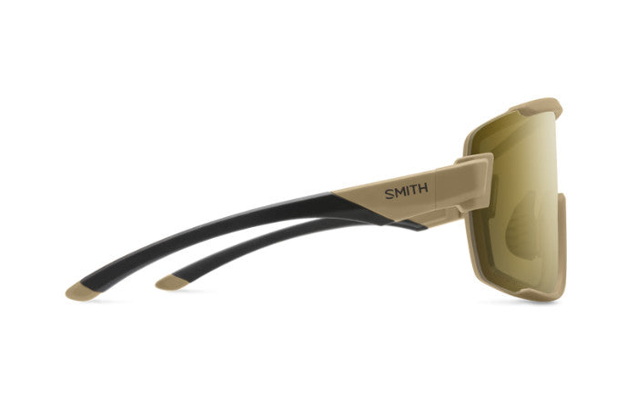 SMITH WILDCAT MATTE SAFARI SUNGLASSES w/ CP BLK GLD
