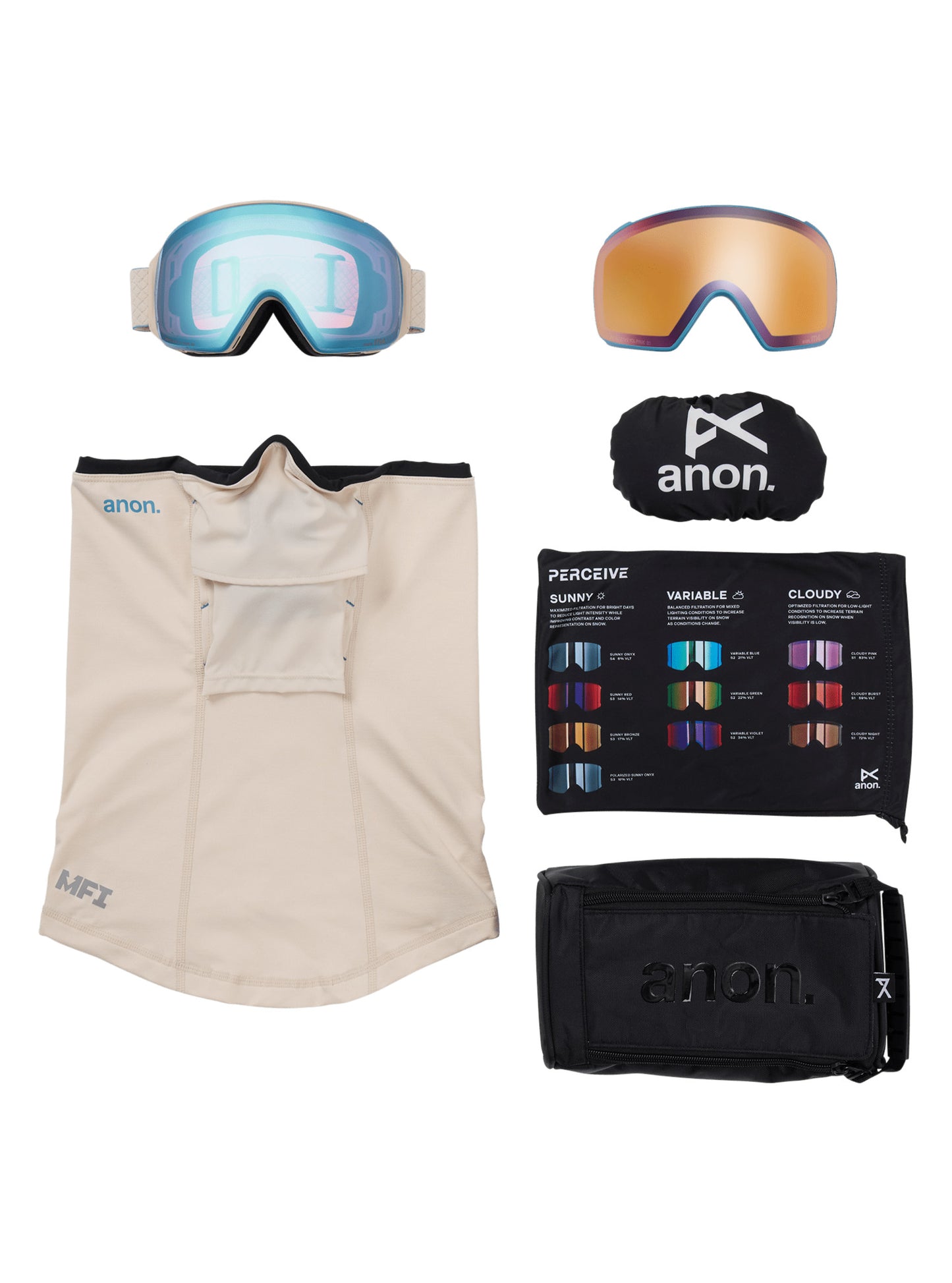 2026 ANON M4 TORIC GGL OAT w/  VRBL BLU + CLDY PNK + MFI