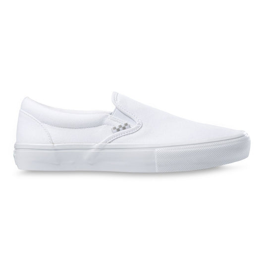 VANS MENS SKATE SLIP-ON SHOE SP21 TRUE WHITE