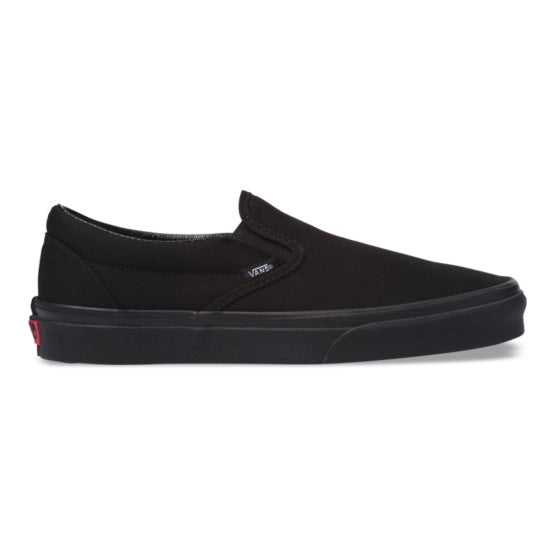 VANS MENS CLASSIC SLIP-ON SHOES SP22 BLACK/BLACK