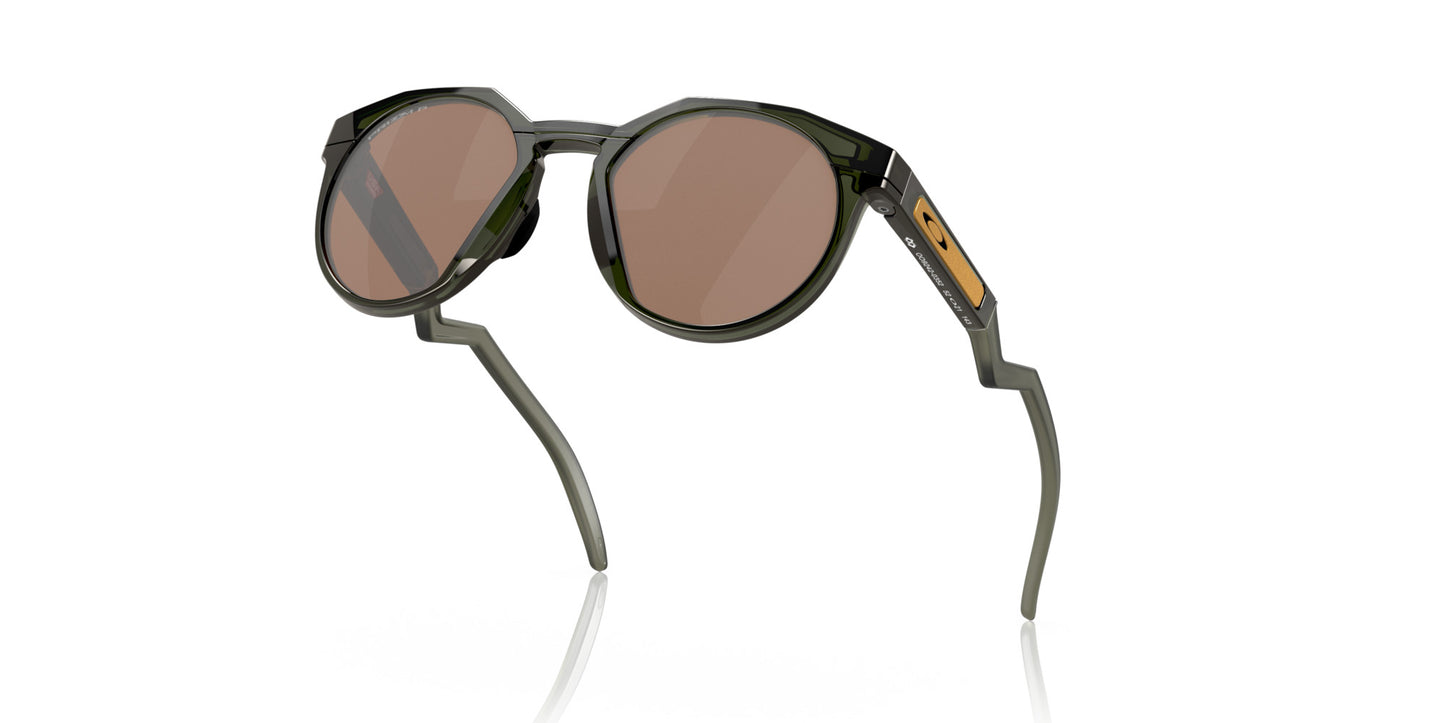 PLX OAKLEY HSTN OLIVE INK SUNGLASSES w/ PRIZM TUNG PLR LENS