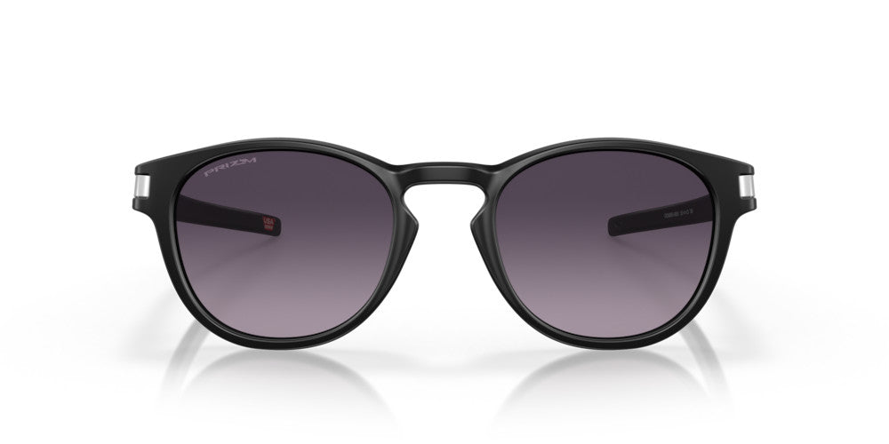 OAKLEY LATCH MATTE BLK SUNGLASSES w/ PRIZM GRY GRADIENT LENS