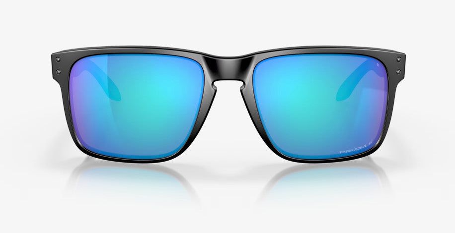 OAKLEY HOLBROOK XL MATTE BLK SUNGLASSES w/ PRIZM SAPPHIRE IRID PLR LENS
