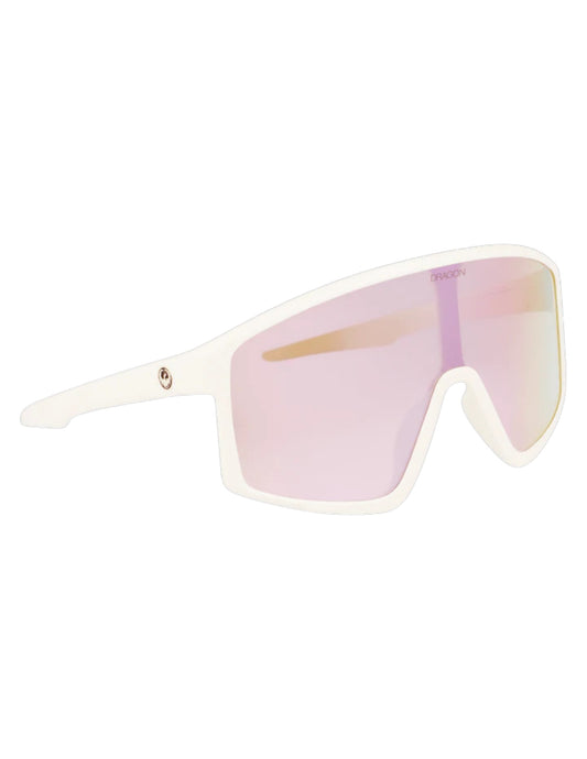 DRAGON AMPED SUNGLASSES CREAM w/ LL ROSE ION LENS