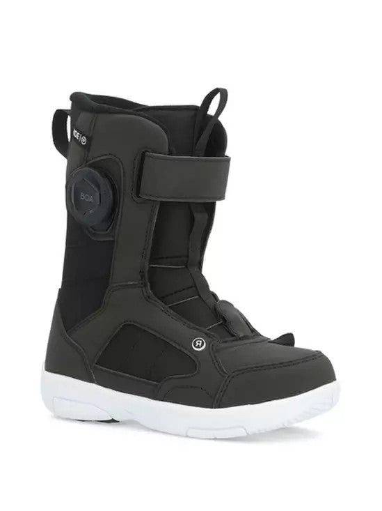 2025 RIDE KIDS NORRIS SNOWBOARD BOOTS BLACK
