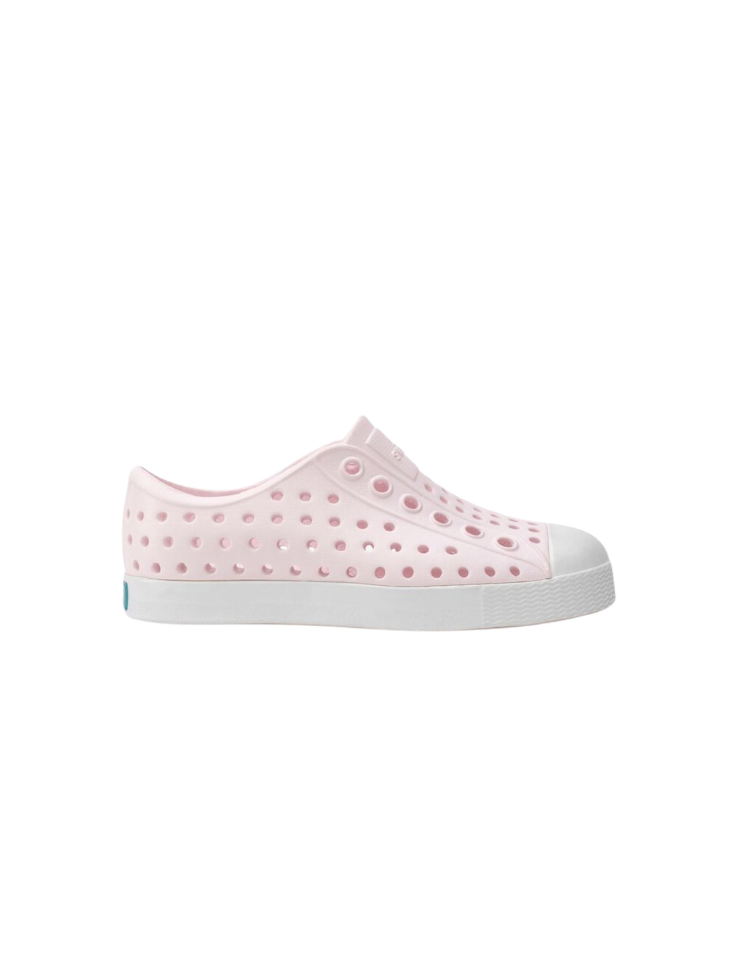 NATIVE JEFFERSON CHILD SHOE SP25 MILK PINK/SHELL WHITE