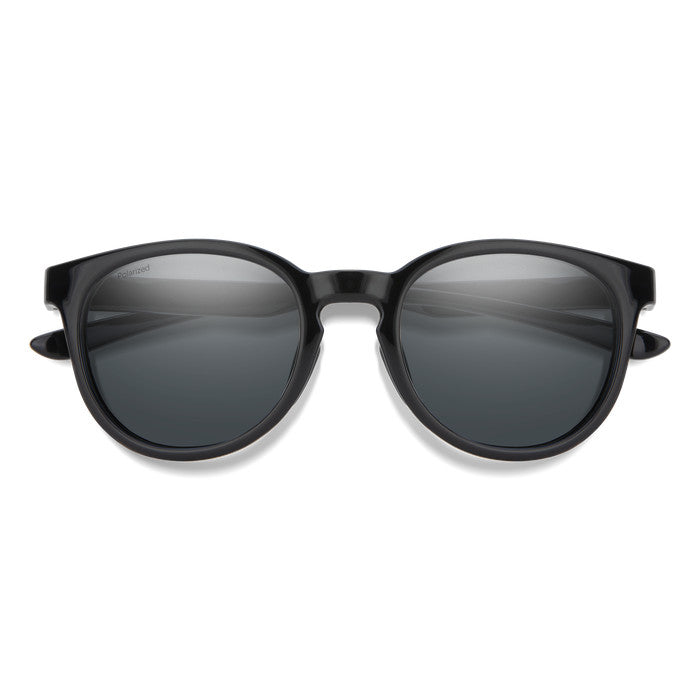 SMITH EASTBANK BLK SUNGLASSES w/ PLR GRY