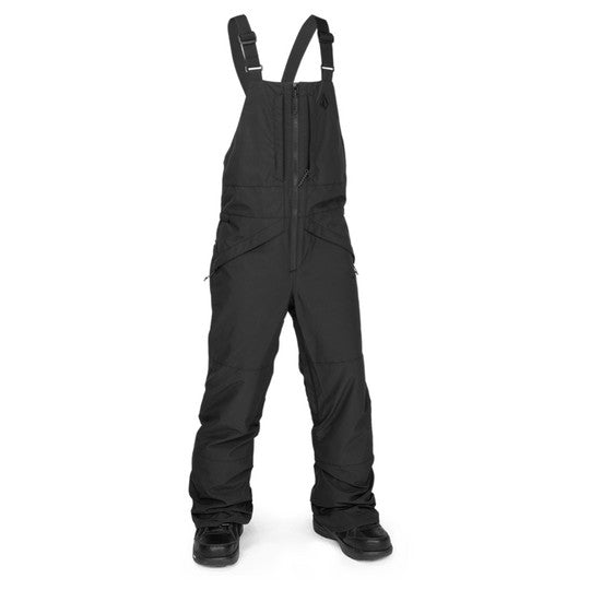 2025 VOLCOM BOYS BARKLEY INS BIB PANT BLACK