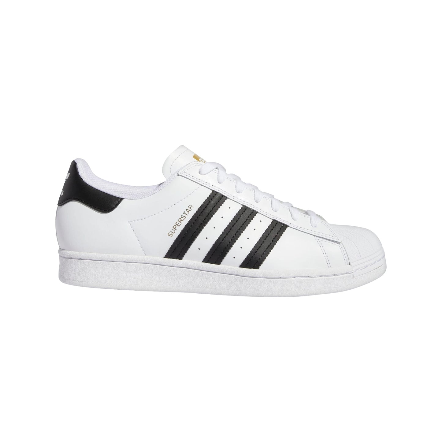 ADIDAS MENS SUPERSTAR ADV SHOES SU25 WHITE/BLACK/WHITE