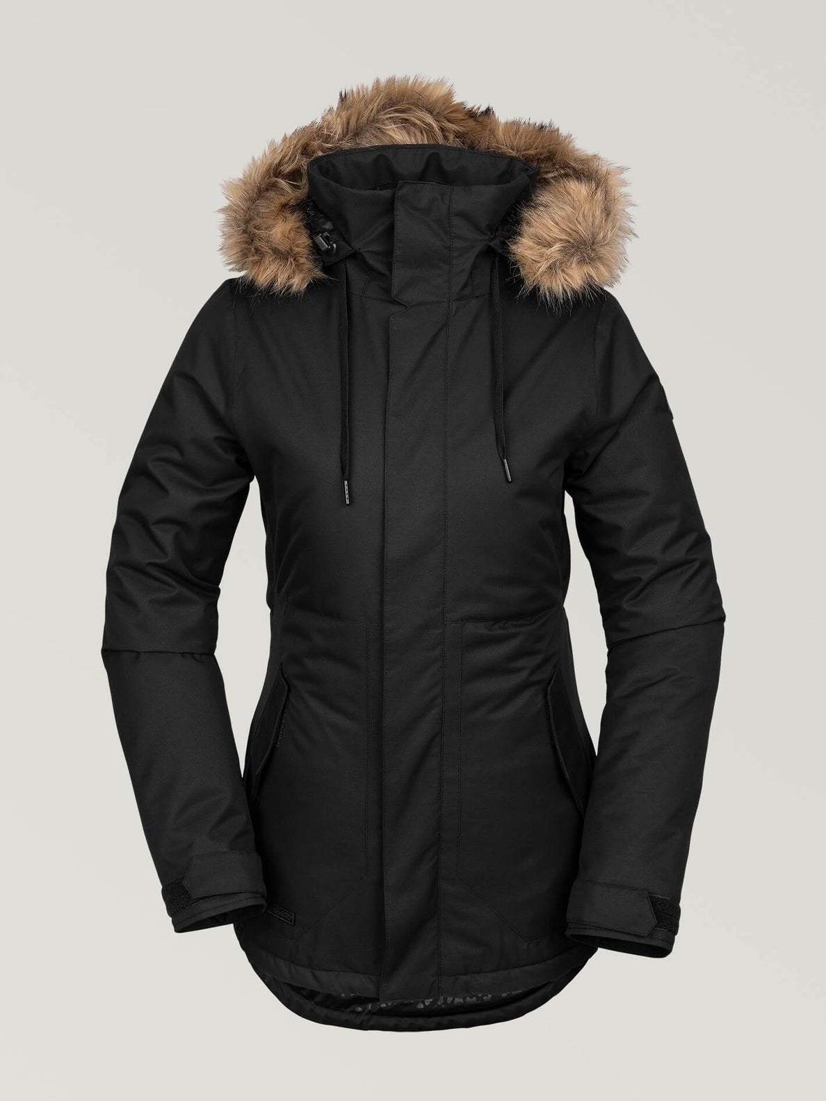 2022 VOLCOM WOMEN'S FAWN INS JACKET BLACK