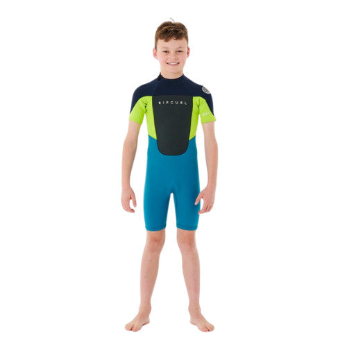2023 RIP CURL BOYS OMEGA BACK ZIP SPRING WETSUIT