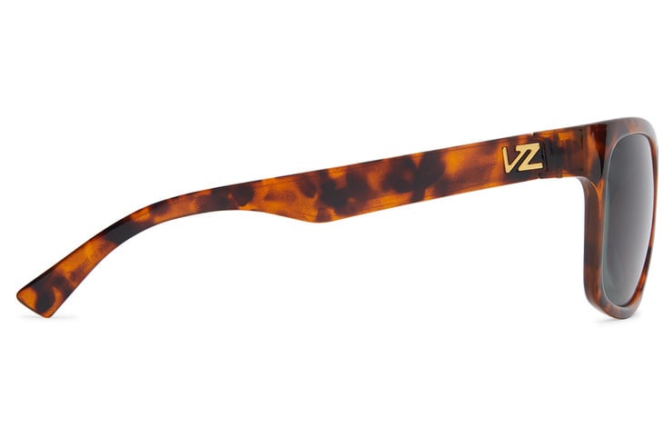 VONZIPPER BAYOU VINTAGE TORT SUNGLASSES w/ VNTG GRY LENS