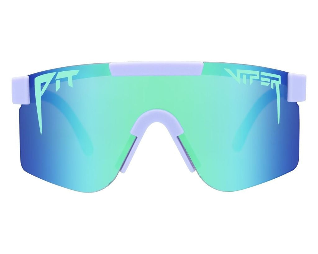 PIT VIPER THE DOUBLE WIDES SUNGLASSES THE MOONTOWER w/POLAR GRN/BLU