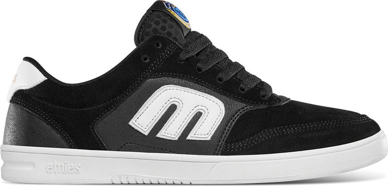 ETNIES MENS THE AURELIEN SHOES SU24 BLACK/WHITE