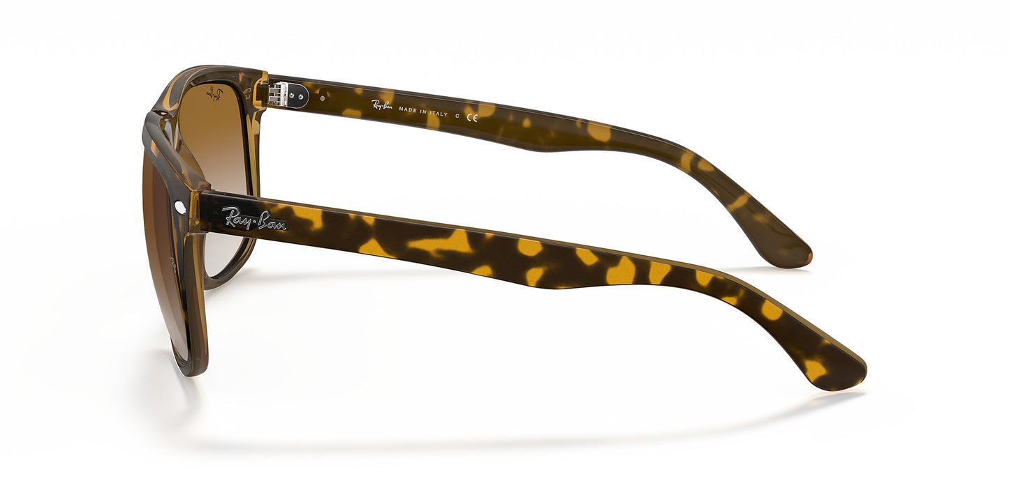RAY-BAN BOYFRIEND SUNGLASSES LT HAVANA w/ CLEAR GRAD BRWN