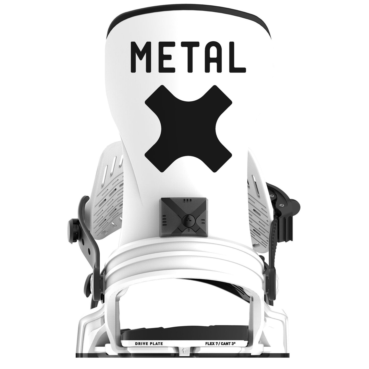 2026 BENT METAL AXTION SNOWBOARD BINDINGS WHITE